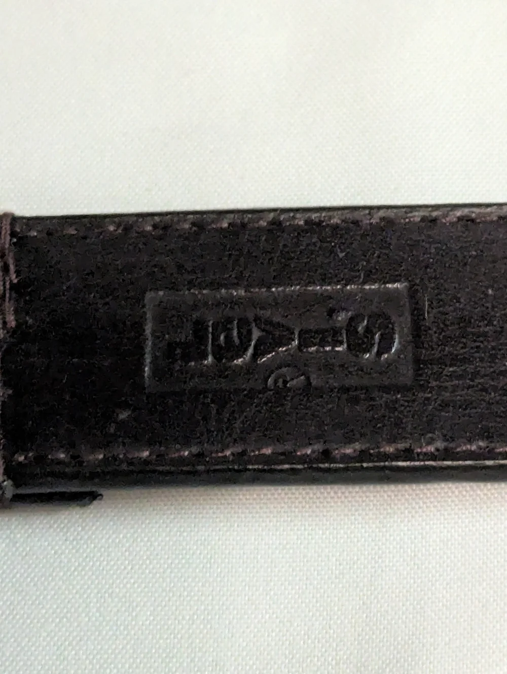 Levi's Black Leather Belt XL 36 Silver Hardware Minimalist Indie Sleaze
